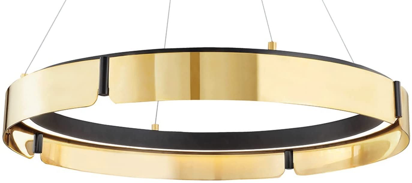 Tribeca Medium LED Pendant Light - Bronze/Black Finish